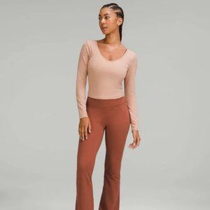 Lululemon Align Long Sleeve Shirt Pink Clay